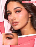 رژلب و رژگونه سه طبقه شیگلم