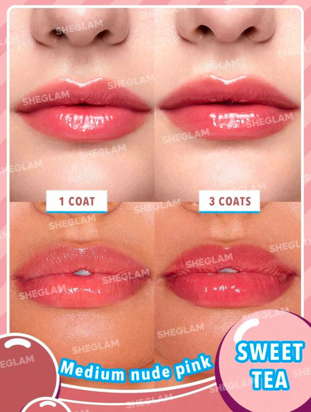 لیپ گلاس هلو کیتی شیگلم